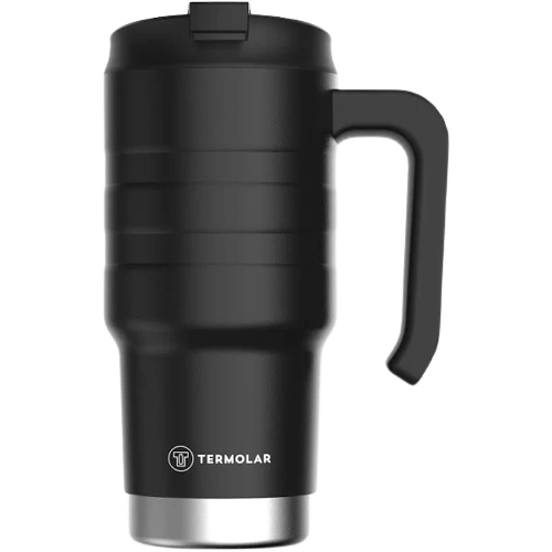 COPO TERMICO MUGS 590 ML PRETO TERMOLAR