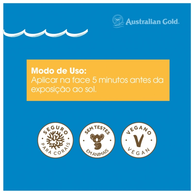 Prot Facial Australian Gold Fps60 C1 40g
