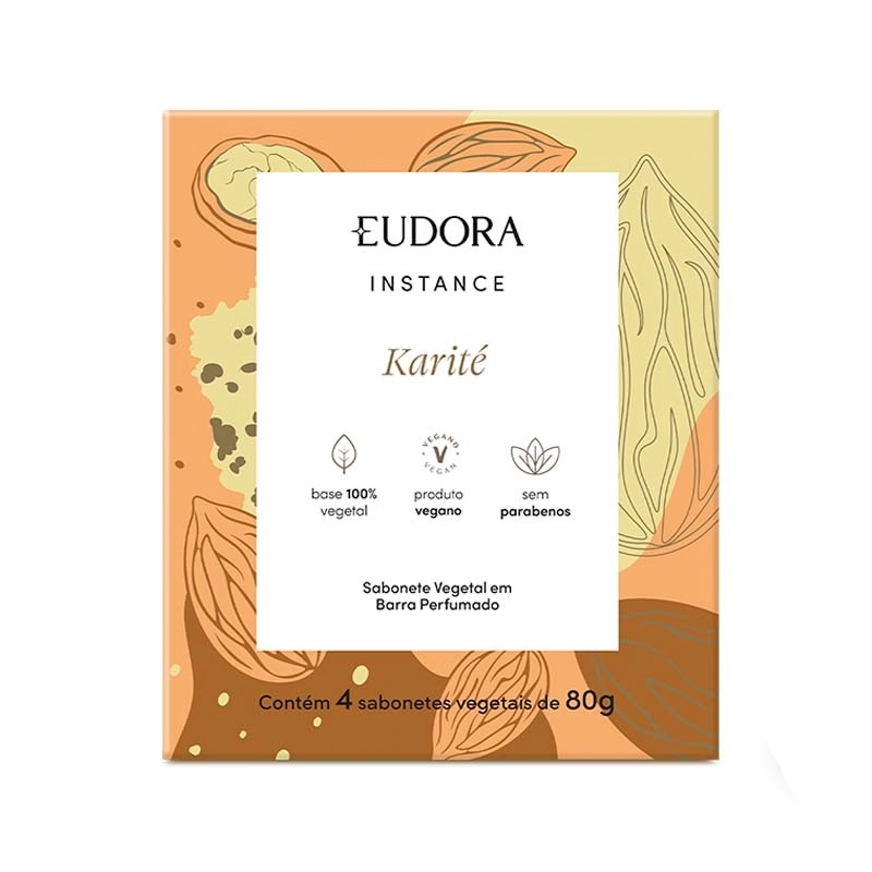 Sabonete Vegetal Instance Karité Eudora 85g