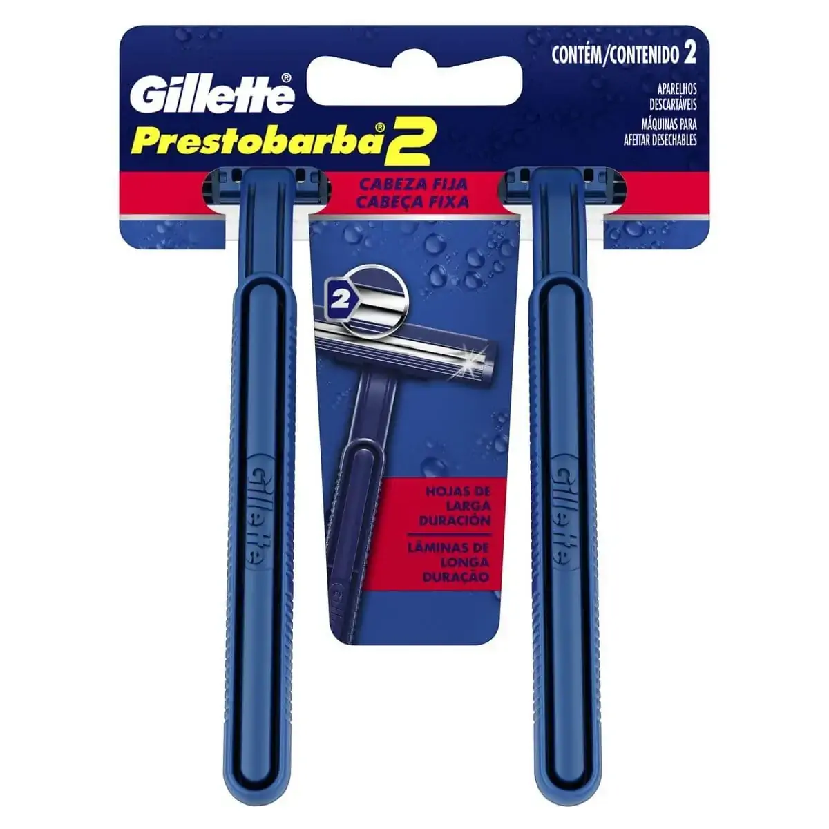 Aparelho De Barbear Prestobarba Regular 2un
