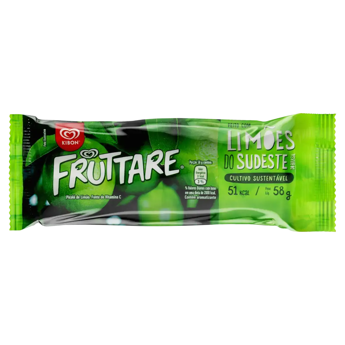 Sorvete Kibon Fruttare Limao 58ml