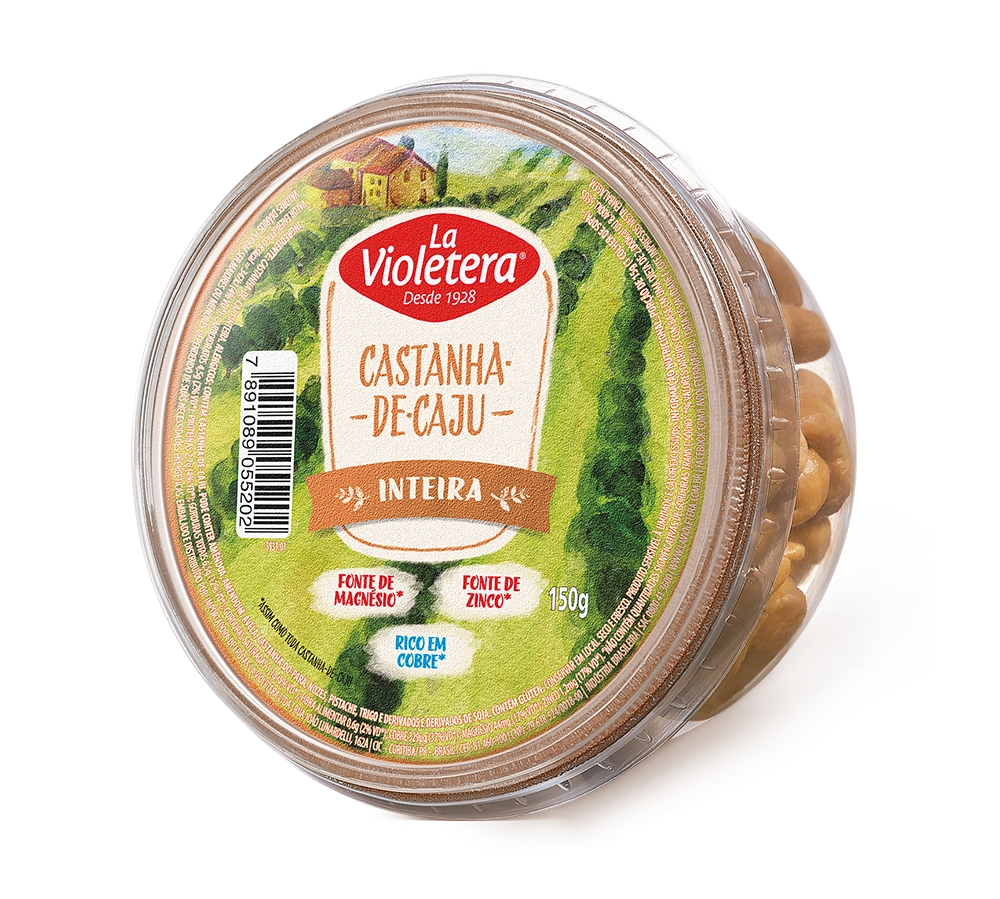 Castanha Caju La Violetera 150g Nat.int