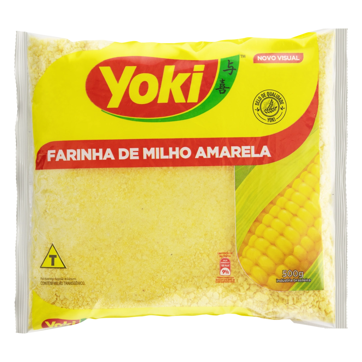Farinha De Milho Amarela Yoki Pacote 500g