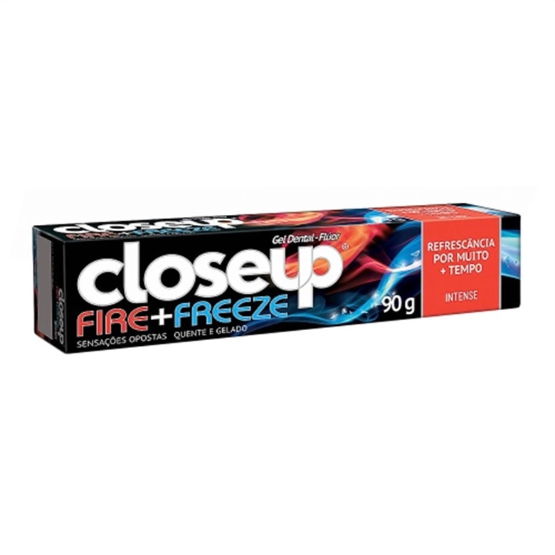 Creme Dental Gel Close Up 90g Fire Freeze Intense Unit