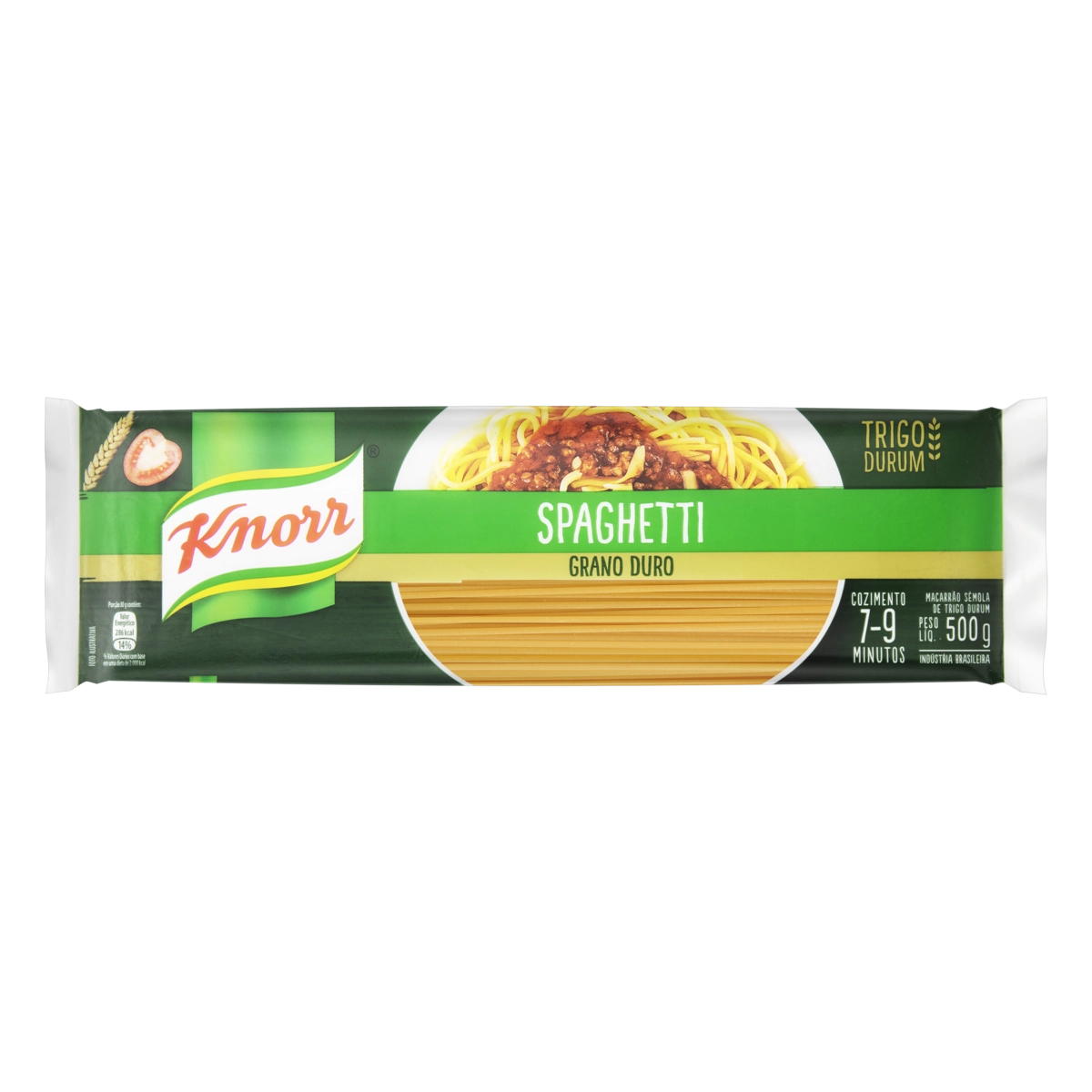 Macarrão De Sêmola Grano Duro Espaguete Knorr Pacote 500g