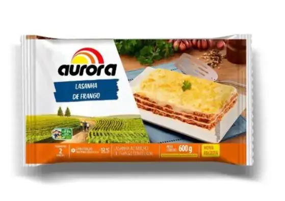 Lasanha Aurora 650g Frango