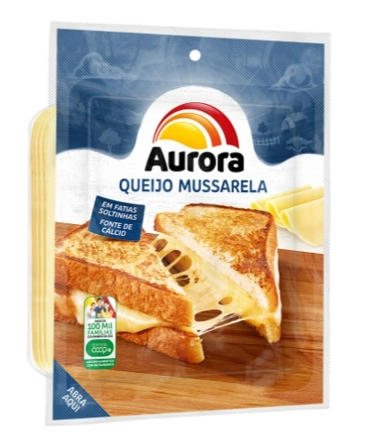 Queijo Fat Aurora 300g Mussarela
