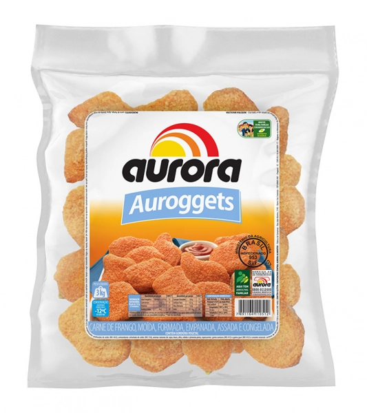 Empanados Aurora 3kg Auroggets Frango