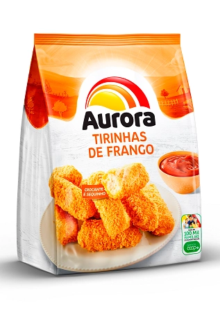 Tirinhas Frango Aurora Crocante 900g