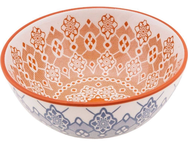 Tigela Pequena Oxford 600ml 16cm Ladrilho