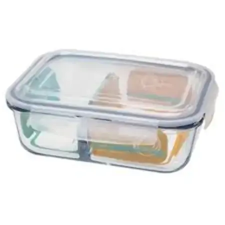 Pote Vidro Oxford 1300ml Retangular Pt21 1101