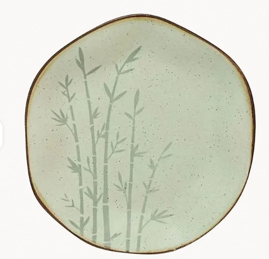 Prato Oxford Fundo 22,50 Cm Bambu