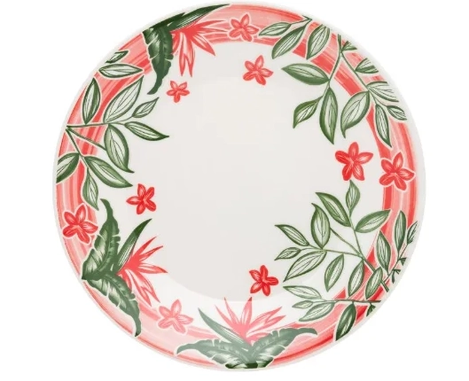 Prato Raso 26cm Jardim Topical
