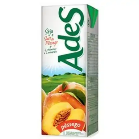 Alim Soja Ades Zero Pessego
