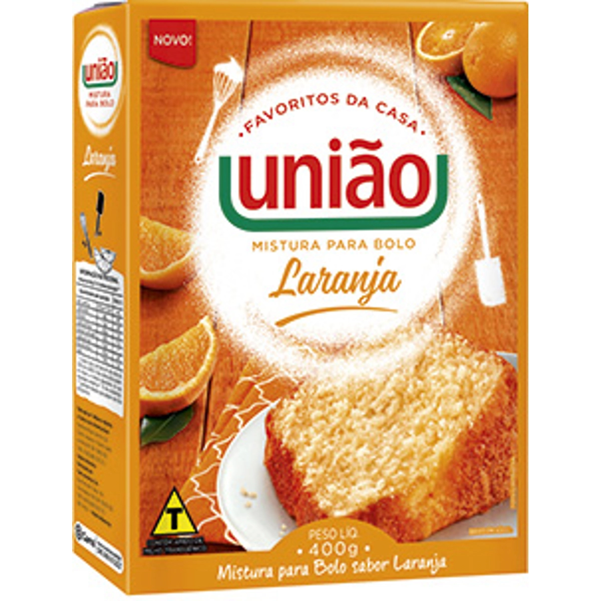 Mist P/ Bolo Uniao Laranja 400g