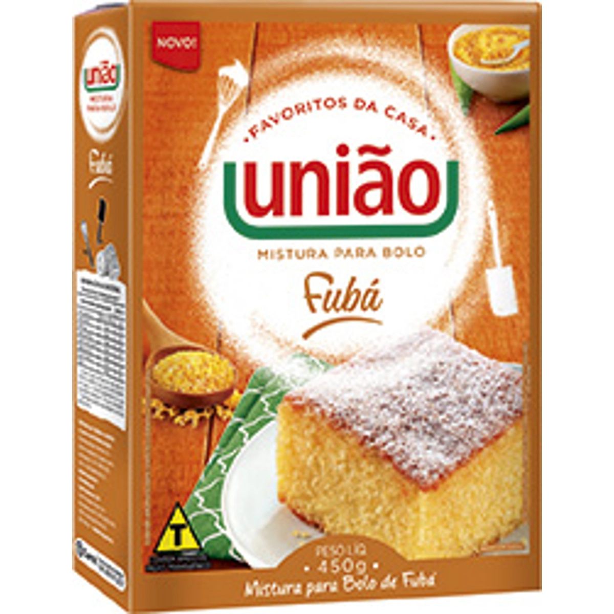 Mist Bolo Uniao 450g Fuba
