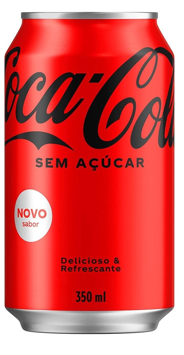 Refrigerante Sem Açúcar Coca Cola Lata 350ml