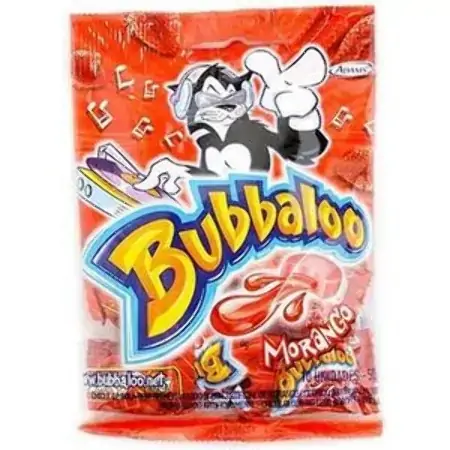 Chicle Bubbaloo C/10 Morango
