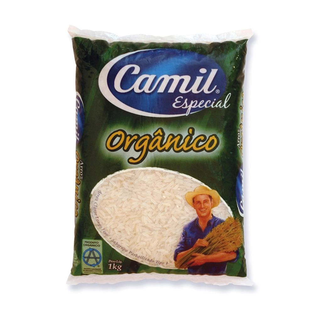 Camil Parboilizado Orgânico Especial Pacote