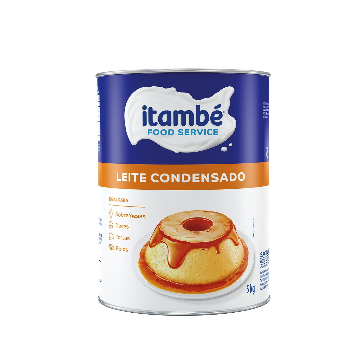 Leite Condensado Itambé Lata 5kg