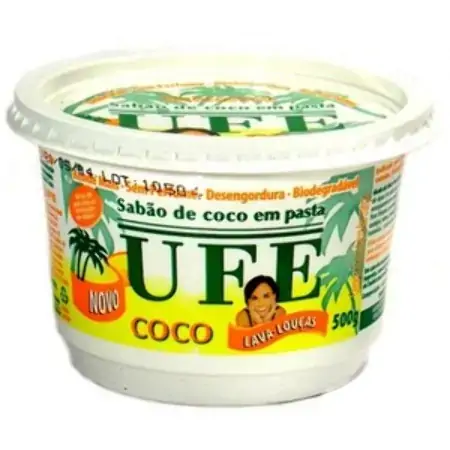 Sabão Em Pasta Coco Ufe Pote 500g