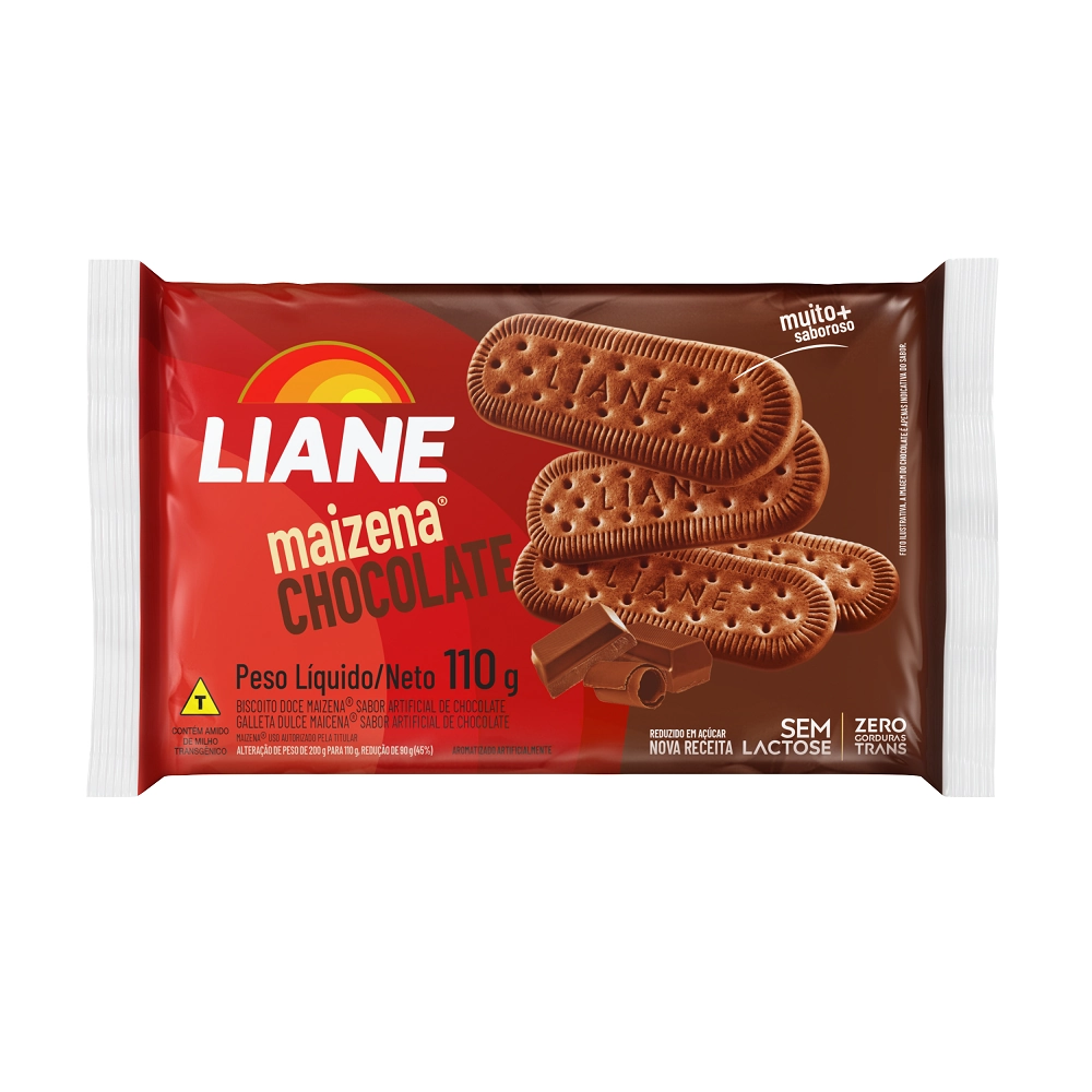 Bisc Liane S/lactose 110g Maizena Choc