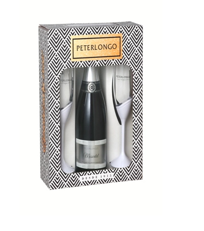 Espumante Peterlongo Moscatel C/2 Tacas