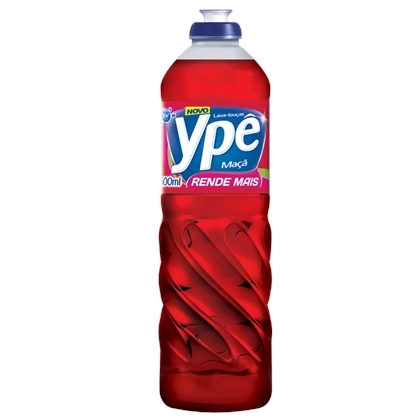 Lava Louças Líquido Maçã Ypê Squeeze 500ml