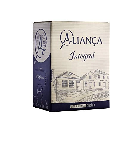 Suco Integral Uva Tinto Aliança Caixa 3l
