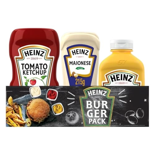 Kit Ketchup Tradicional 397g Maionese 215g Mostarda 255g Heinz