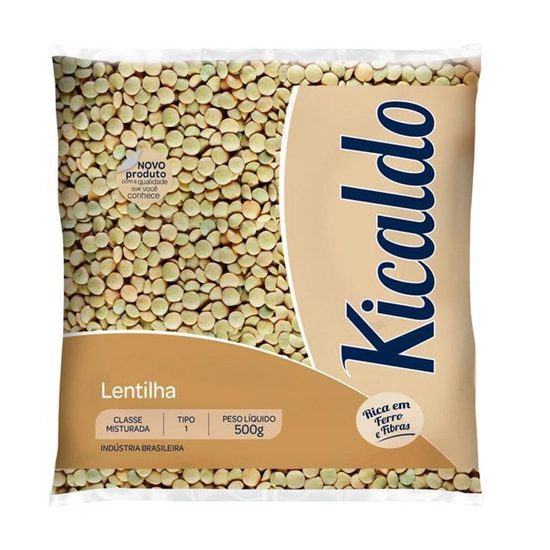 Lentilha Tipo 1 Kicaldo Pacote 500g