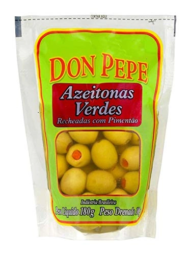Azeitona Verde D Pepe Recheado S/caroco