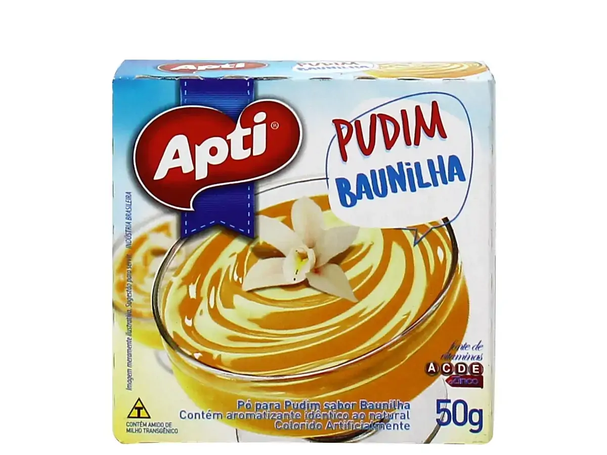 Pudim Apti Baunilha 12x