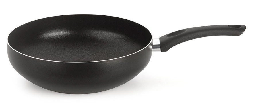 Frigideira Preta Antiaderente Wok Multiflon Gourmet