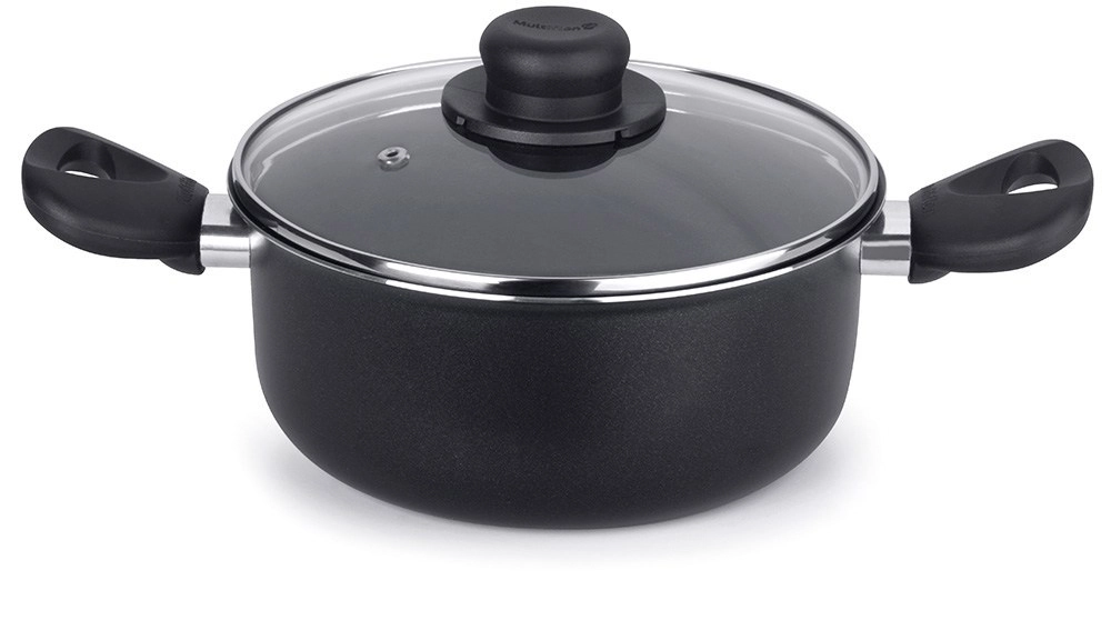 Cacarola Multiflon 26 Gourmet Tampa De Vidro