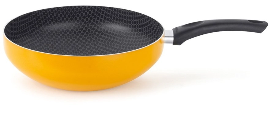 Frigideira Antiaderente Manga Wok 4,3l Multiflon Color