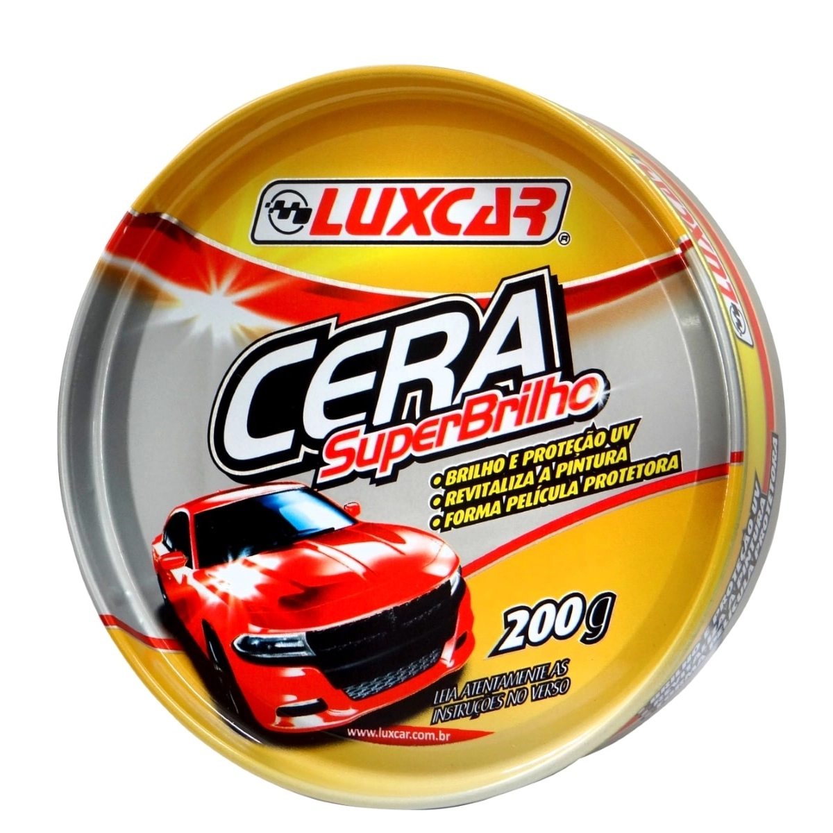 Cera Em Pasta Luxcar Super Brilho