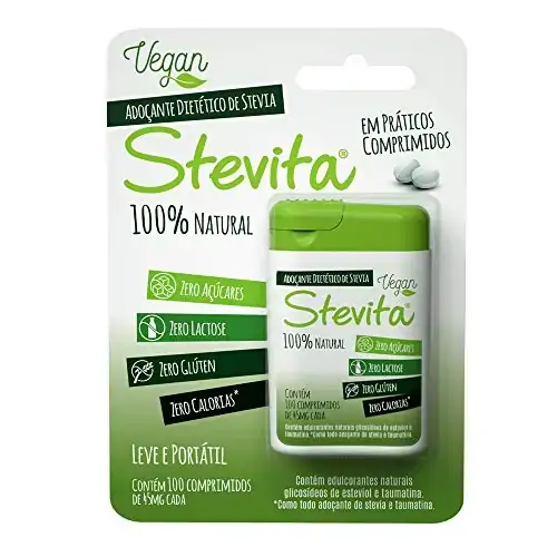 Adoçante Em Comprimido 100 Caps Stevita