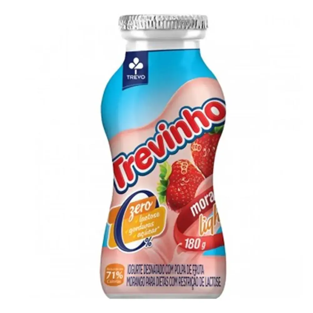 Iogurte Trevinho Light Morango
