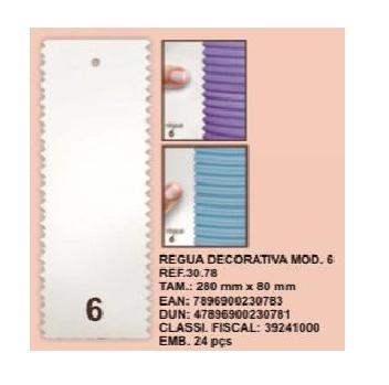 Regua Dec Mod 6 3078 Injetemp