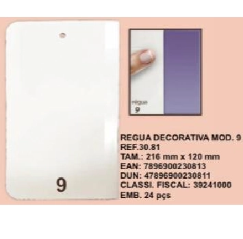 Regua Dec Mod 9 3081 Injetemp