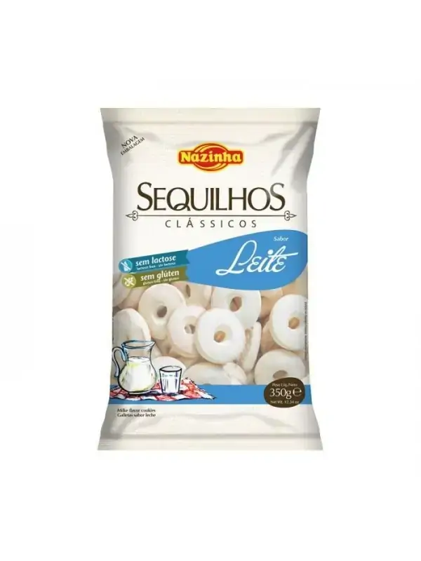 Sequilhos Nazinha Sabor Leite