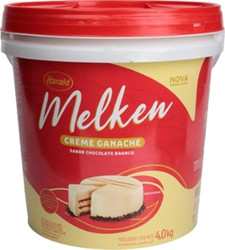 Cobertura Harald Melken Ganache 4kg Branco