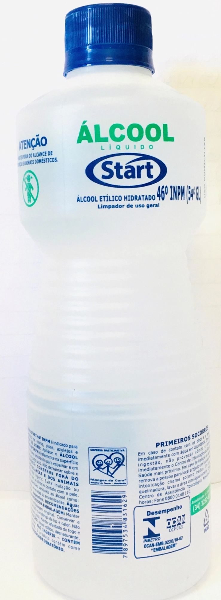 Alcool Líquido 500ml Start