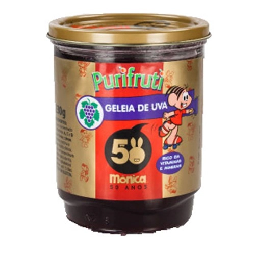 Geleia Purifruti T Monica 230gr Uva