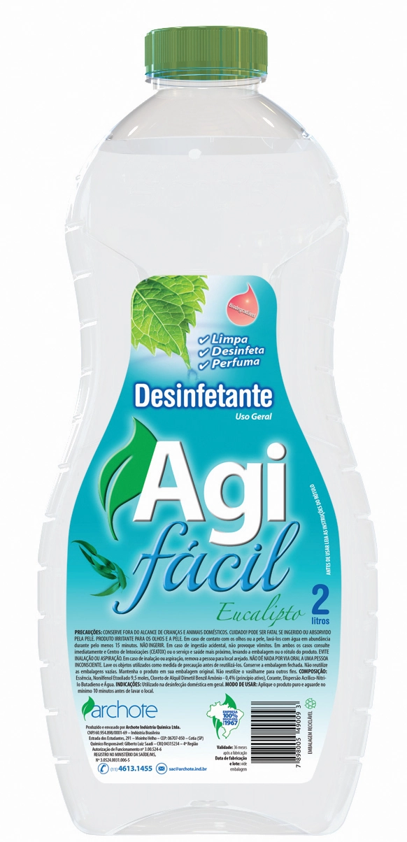 Desinfetante Agifacil 2lt Eucalipto