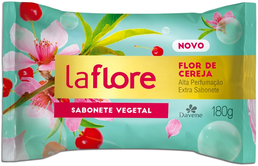 Sabonete Davene La Flore Cereja