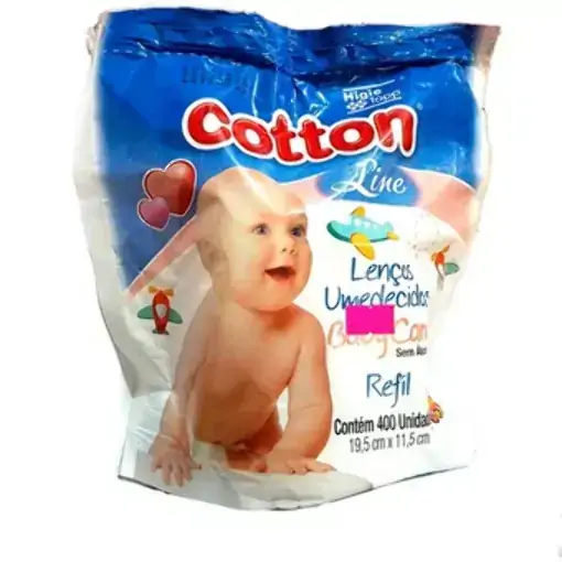 Lenco Umedecido Cotton Balde Refil C/400