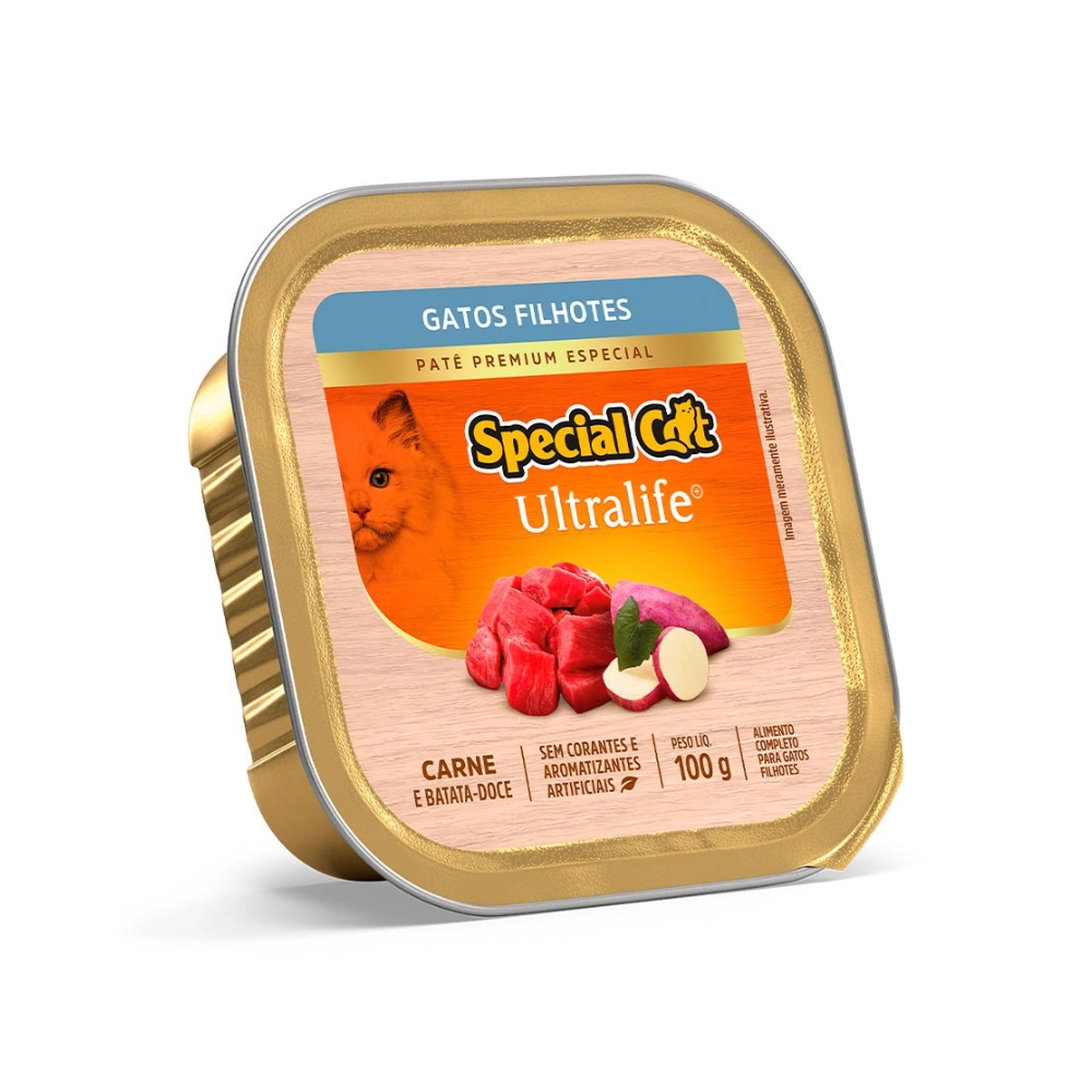 10 Al.gatos Pate Special Cat 100gr Fil.carn