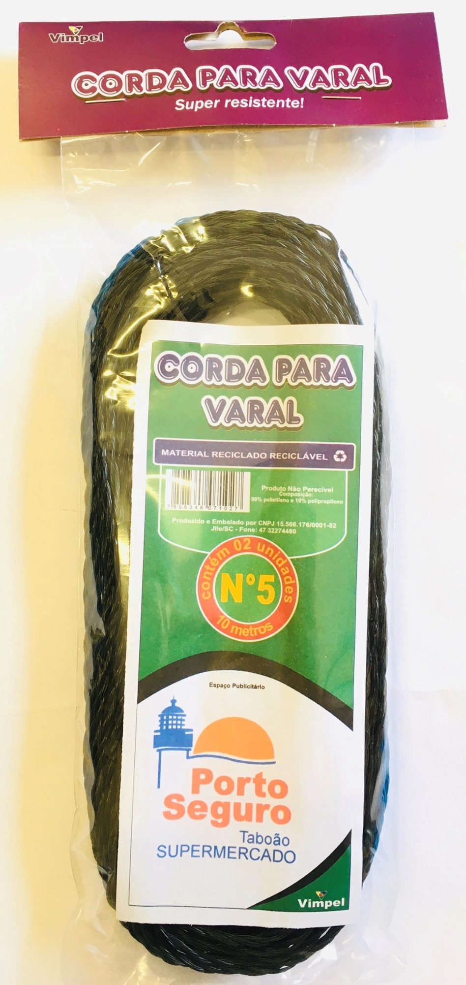 Corda Varal Vimpel N°5 C/02un 10mts